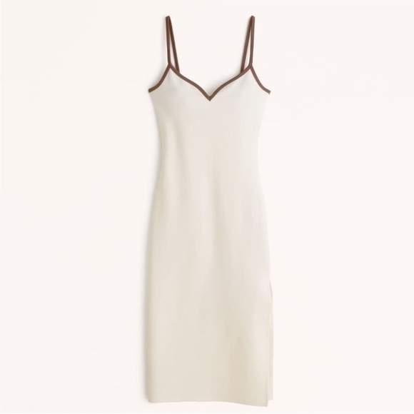 Abercrombie & Fitch Dresses & Skirts - Tall Abercrombie Notch Neck Midi Dress MT